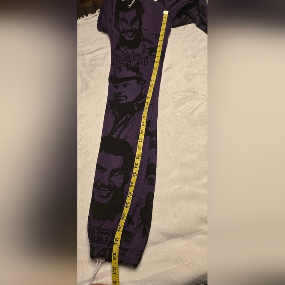 Asaali Sweatpants Color Purple/Black Size XS - Picture 4 of 9
